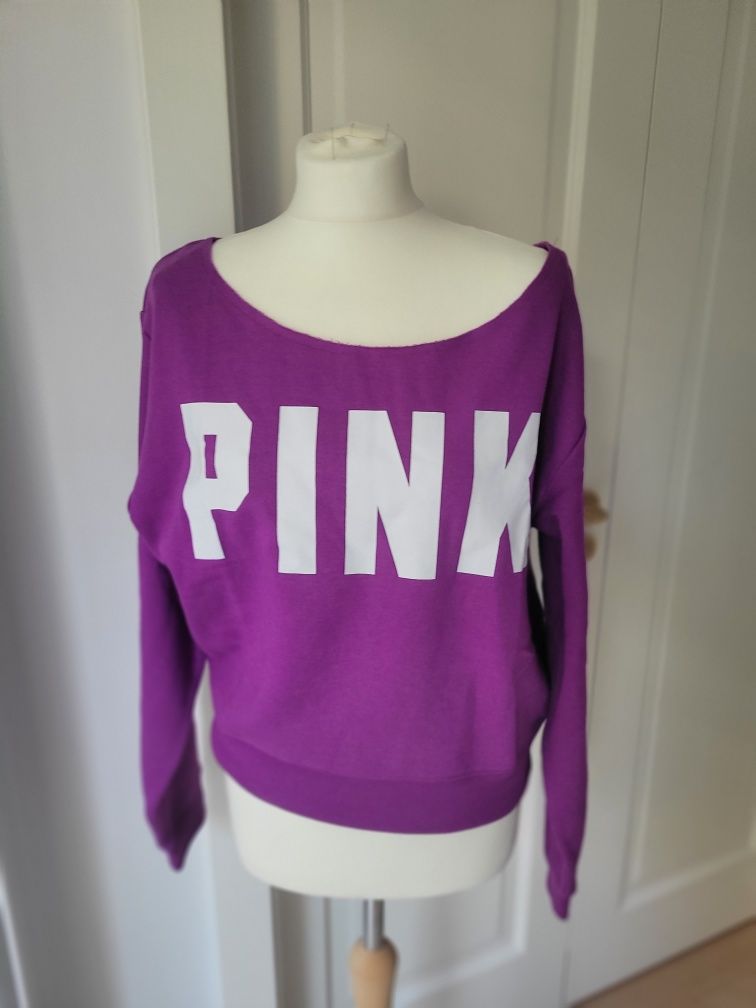 Victoria's secret bluza fuksja rozmiar L