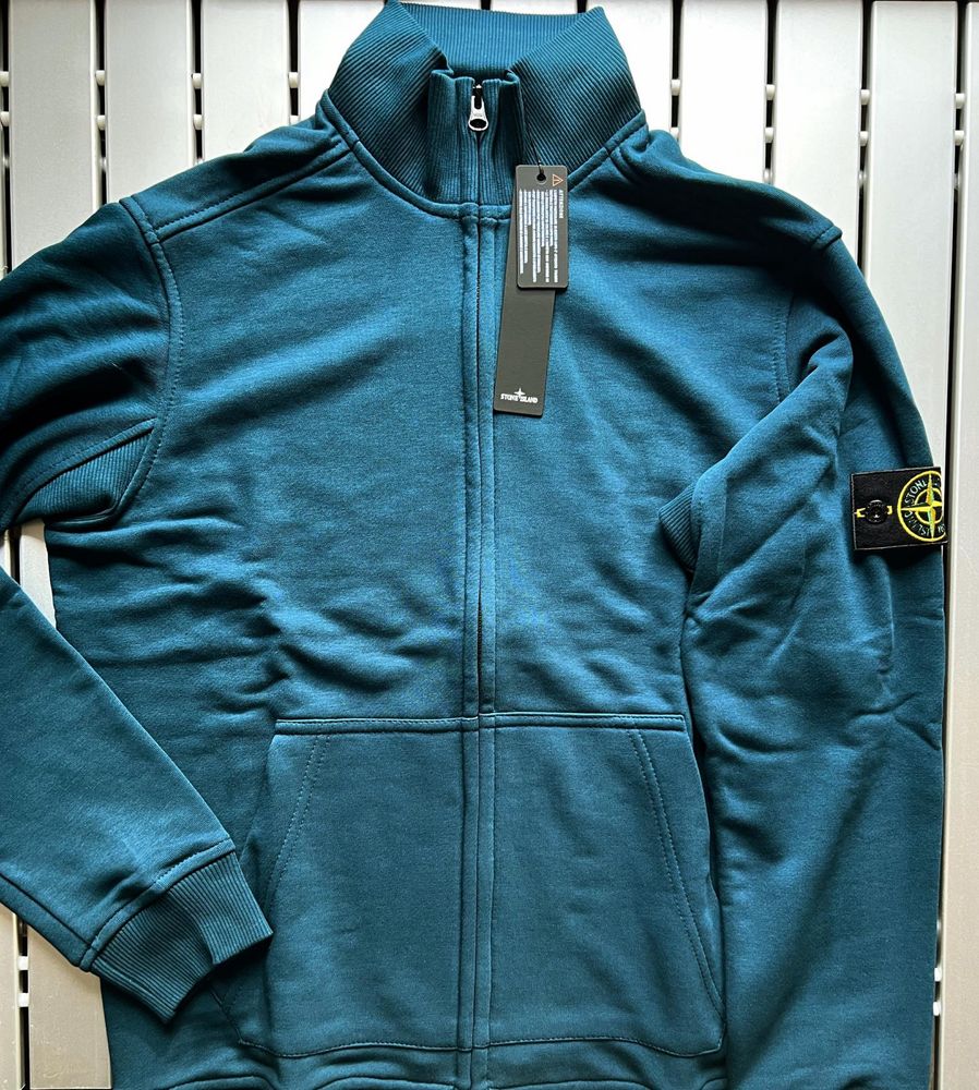 Олімпійка Stone Island | Кофта Стон Айленд з горлом | Без капюшону