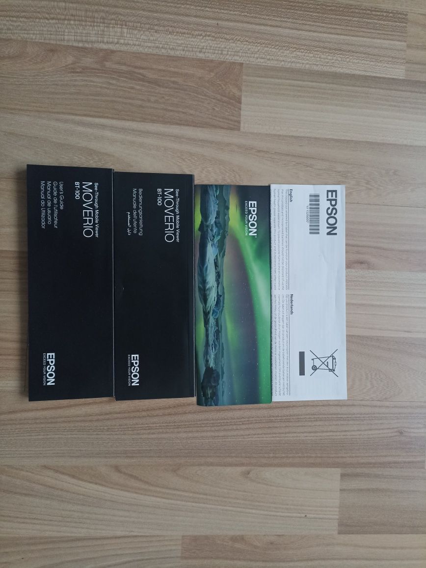 Okulary VR Epson Moverio BT-100