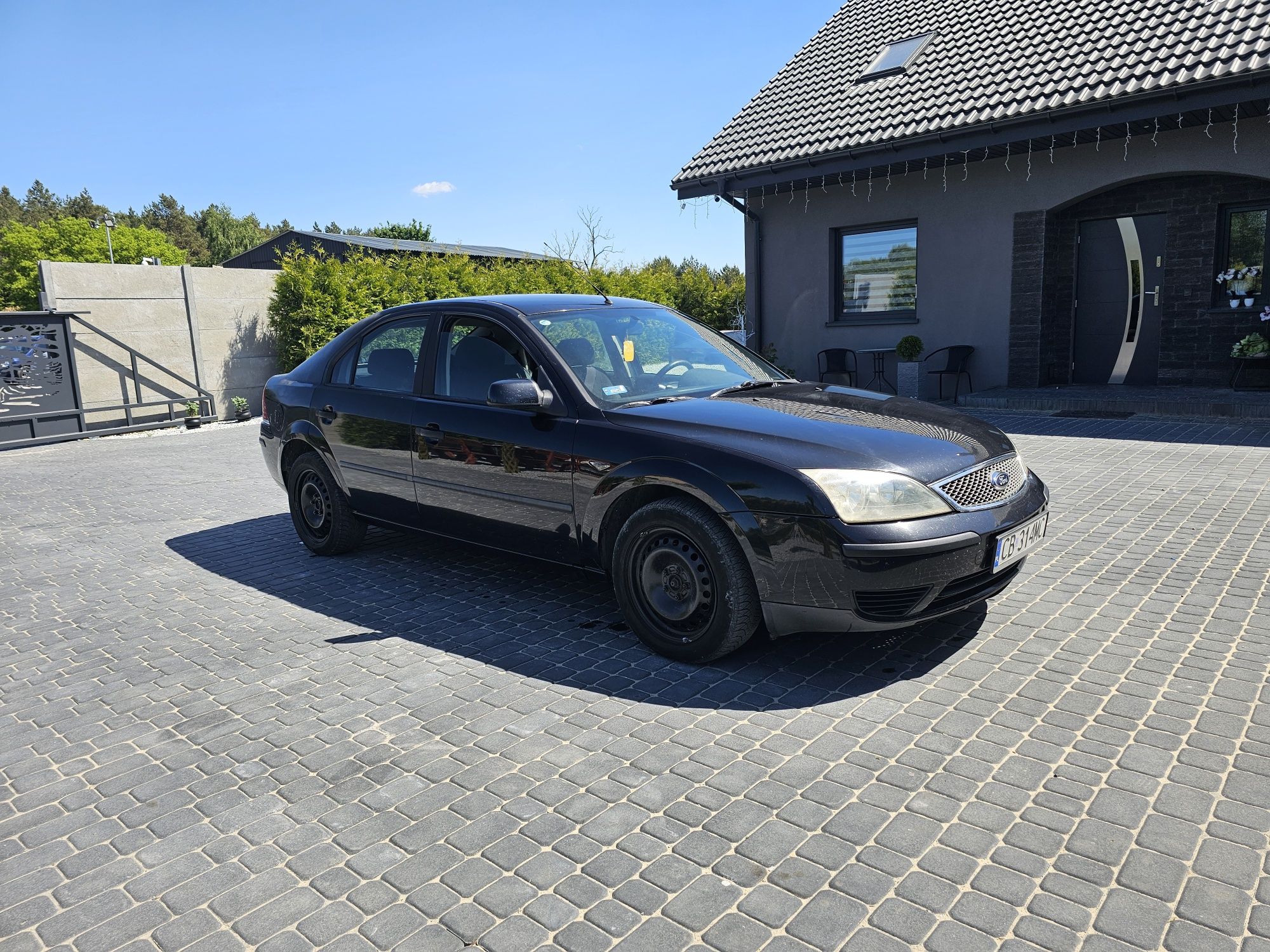 Ford Mondeo 2004r 1.8 GAZ ! CZARNY / Klimatronic !