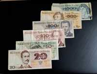 Zestaw banknotów polskich PRL  20-1000zł