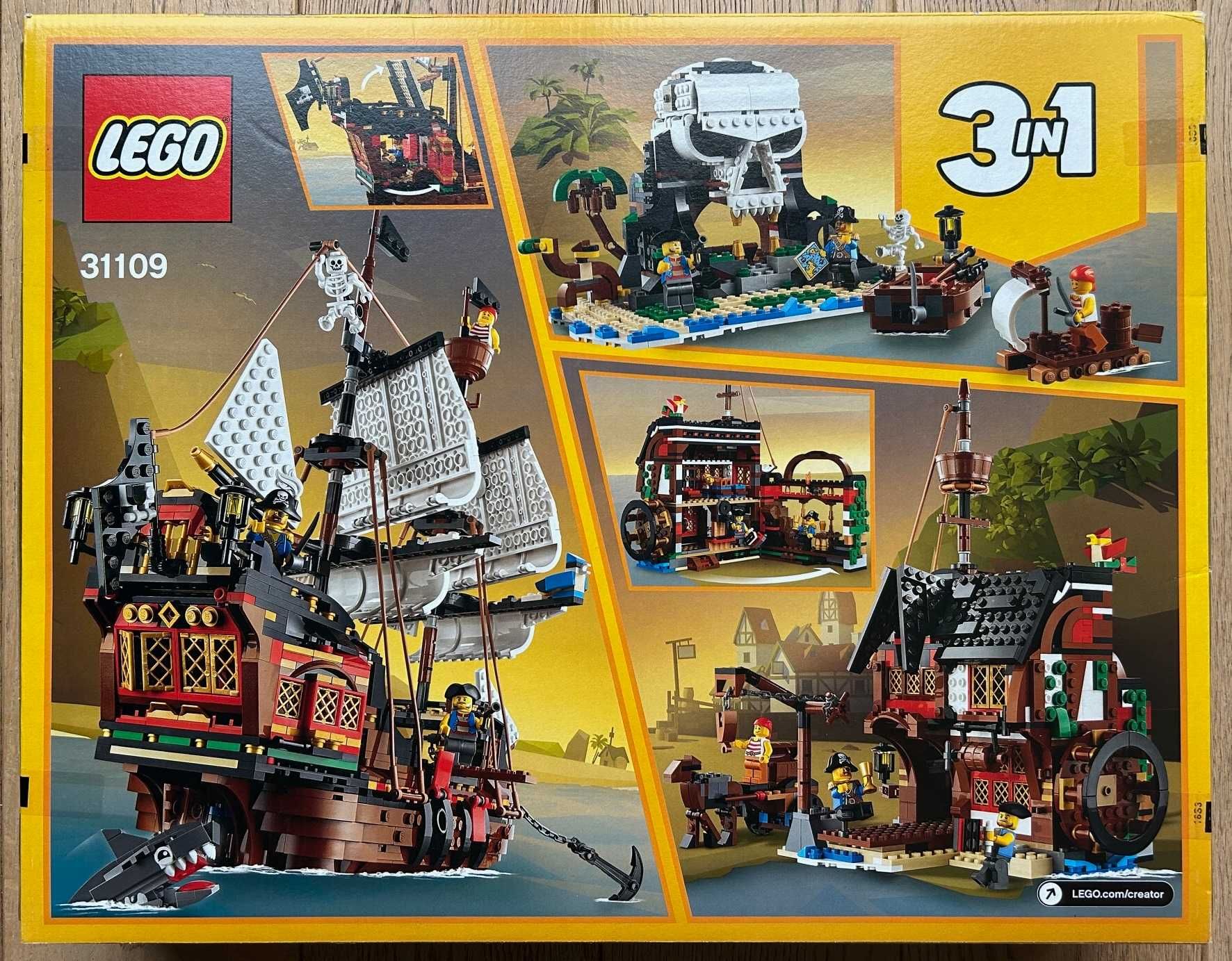 31109 LEGO Creator 3w1 - Statek piracki