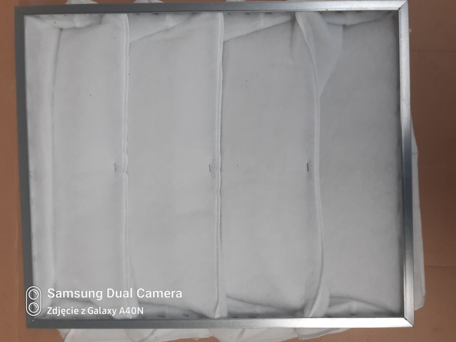 Filtry kasetowe i kieszeniowe klasa G4/EU4 do wentylacji , rekuperacji