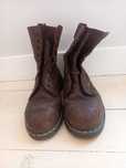 Botas Dr. Martens castanhas, tamanho 4 (36/37) 23cm.