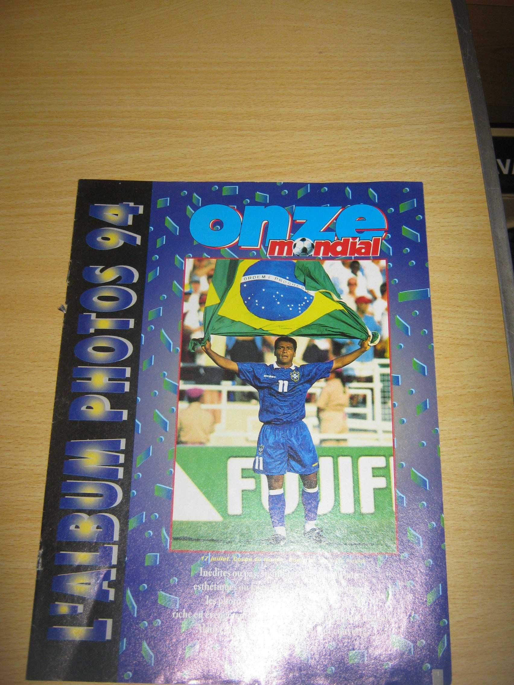 Posteres Futebol França Lama/Lizarazu + Album Fotos 94 Onze Mondial