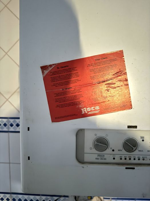 Caldeira/ esquentador gás Roca