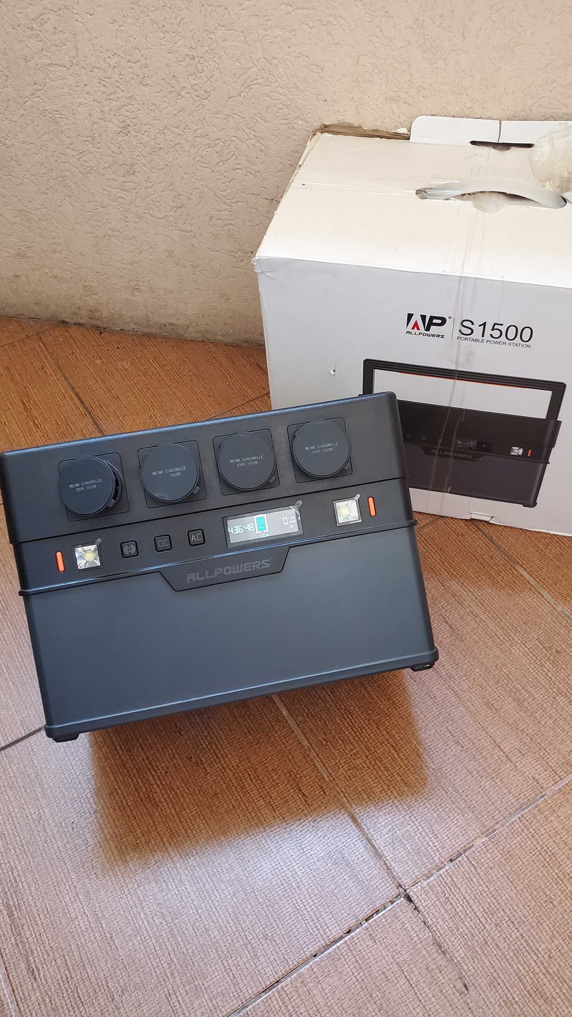 Зарядна станція 1500W ALLPOWERS S1500 (AP-SS-008 (S1500))