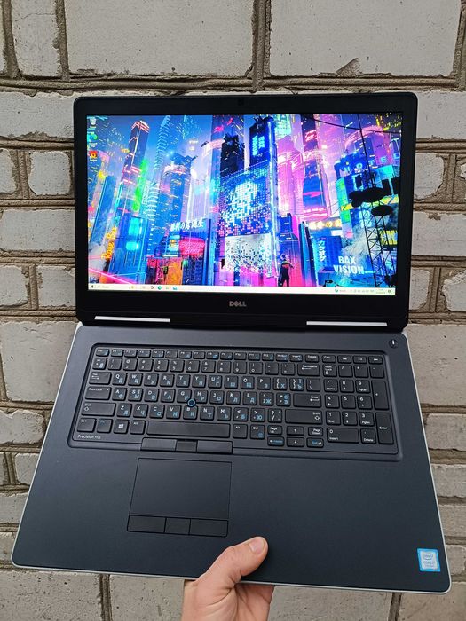 17.3" 6гб відеокарта, ноутбук DELL i7 7820HQ/32/1000gb/P3000 6gb