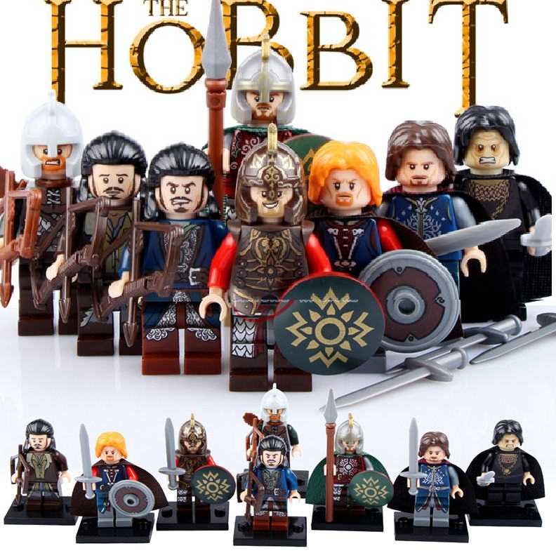 Bonecos minifiguras Hobbit / Senhor dos Anéis nº4 (compatíveis Lego)