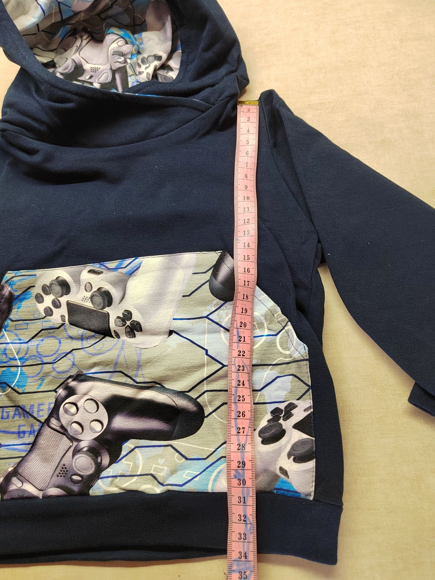 92 bluza kangurka kaptur game pad