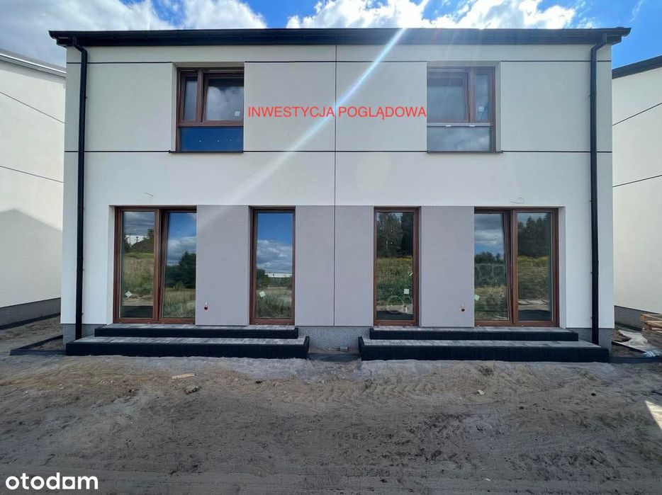 1/2 bliźniaka 73 m2 - ogródek i 2 miejsca postojowe