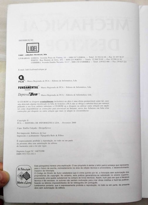 Livro Mechanical Desktop 4 - Curso Completo