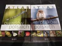 AKTUALNE Atlas ptaków polskich atlas owadów polskich