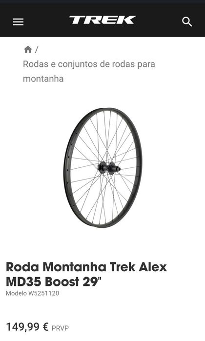Aros TREK Alex MD35 Tam. 29
