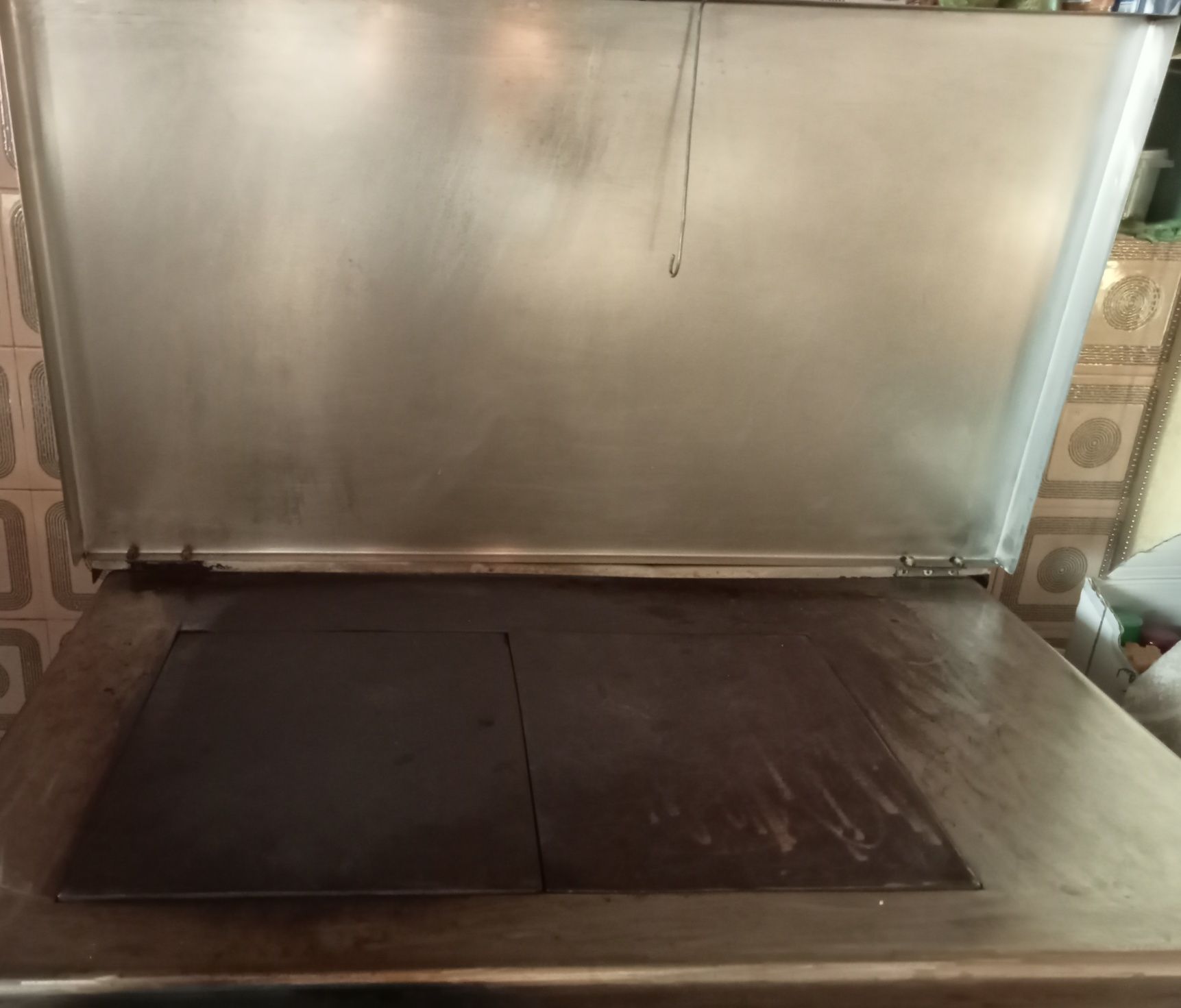 Forno a lenha em inox