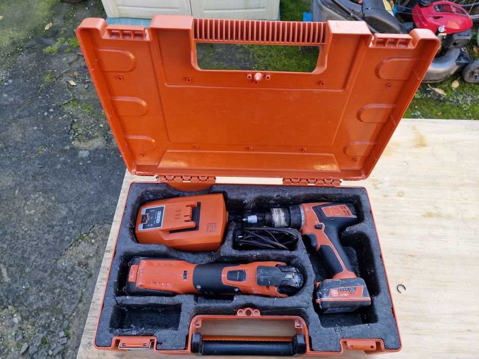 Zestaw fein AMM300Plus fein ABSU12 wkrętarka I wielofunkcyjne