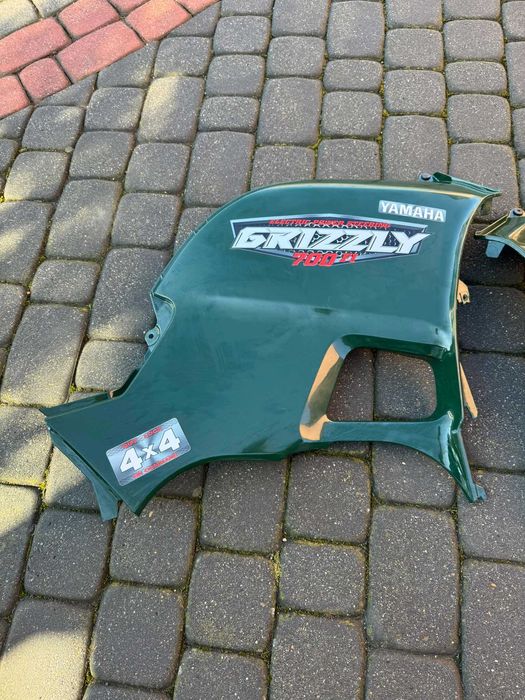 komplet boczki przednie przod oslony baku yamaha yfm 550 / 700 grizzly