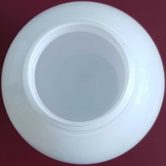 Klosz szklany kula z gwintem 15cm prl