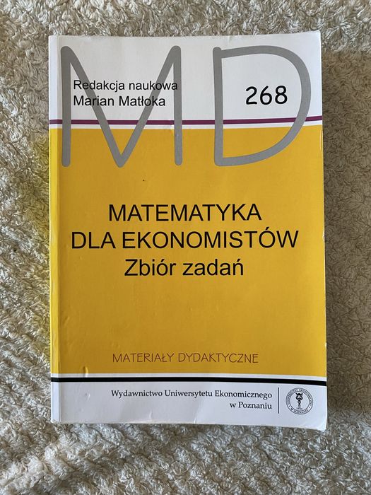 Matematyka dla ekonomistów - zbiór zadań UEP