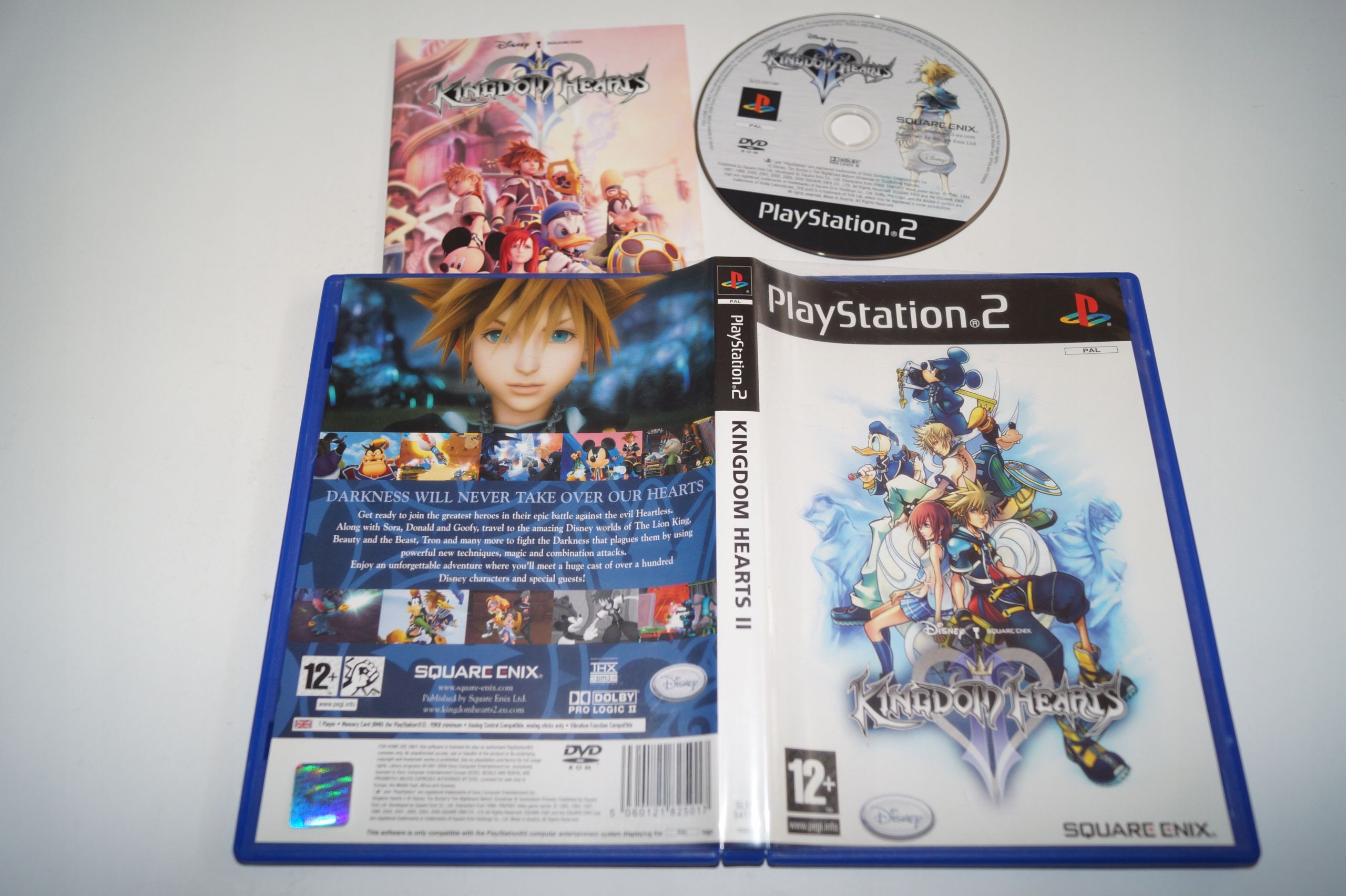 Gra Kingdom Hearts Ii Sony Playstation 2 (Ps2)