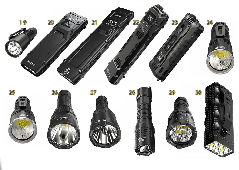 Nitecore Tup Mt Srt7i Nw Scl Mh Nu Hc Ha Hu Edc P Tm Tip Tini Tiki Cw