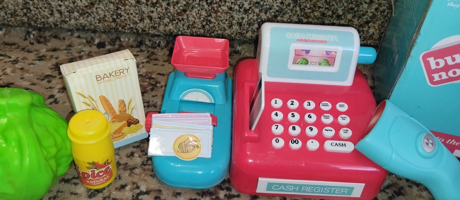 Детский игровой набор кассовый аппарат