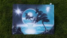 Obraz malowany sprayem 50x70 cm (Klaudia Spray Art)