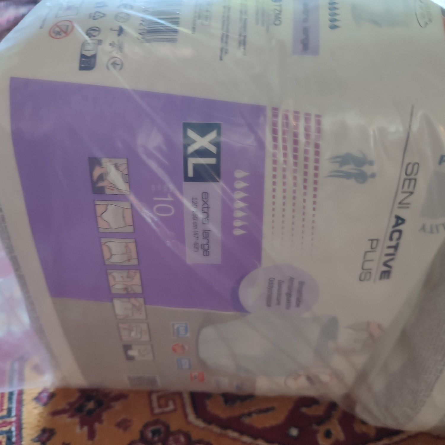Seni XL active plus pieluchy pieluchomajtki dla dorosłych