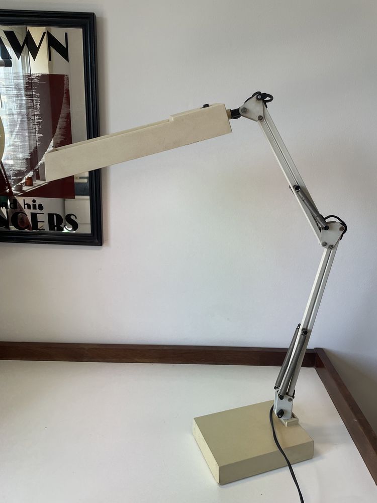 Candeeiro de arquitecto, mesa, vintage