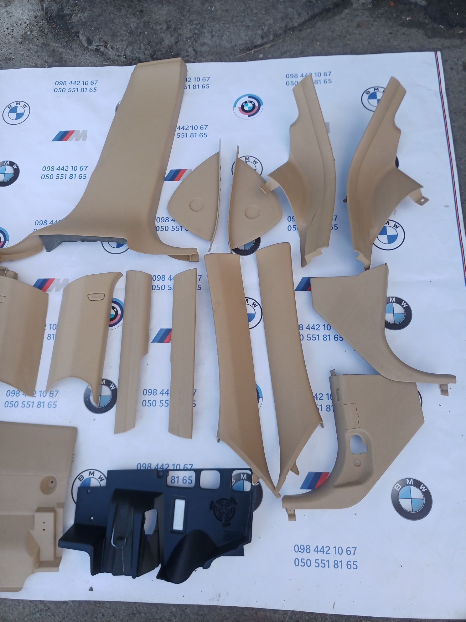 Пластик салона BMW X3 F25 F26 обшивка розборка разборка запчасти шрот