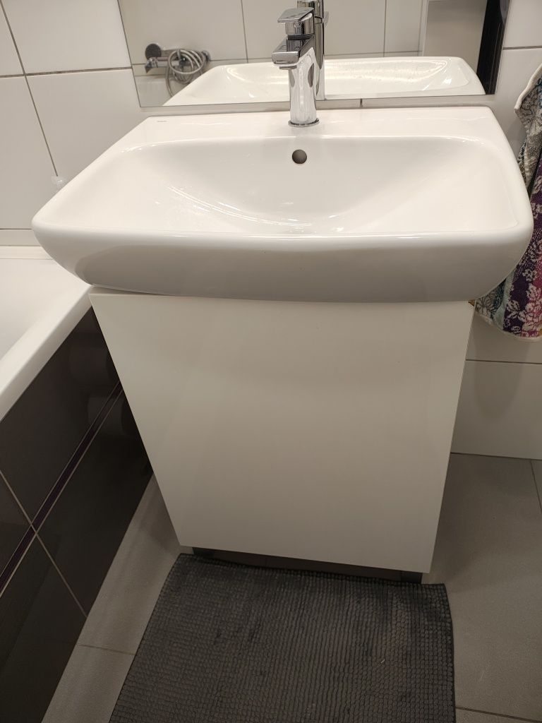 KOŁO zlew, umywalka z szafką 60cm, bateria. Komplet do łazienki.