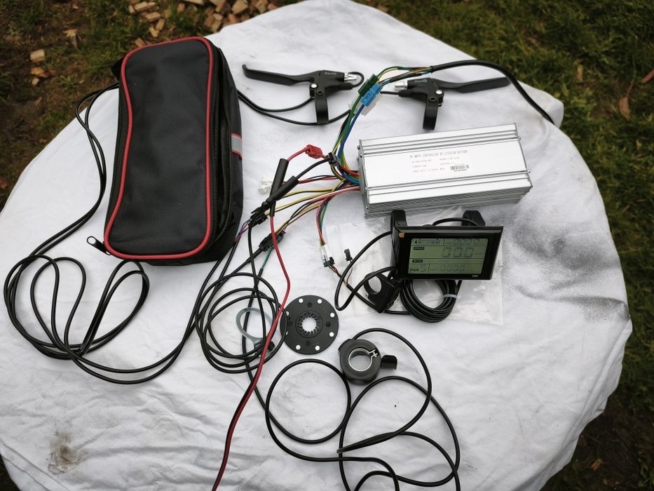 Sterownik+ wyświetlacz,-zestaw 35A  24V36V48V60V 250W-1500W- 2000W Now