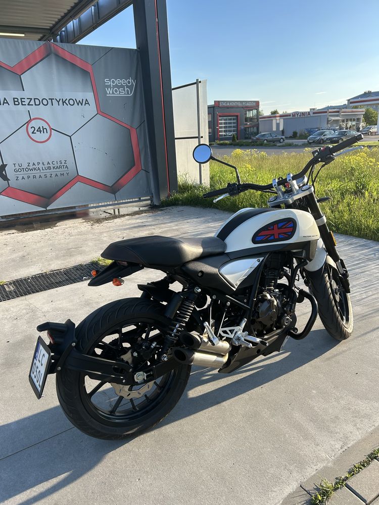 Rieju Century 125 na kat.B 2023r. przebieg 1900km