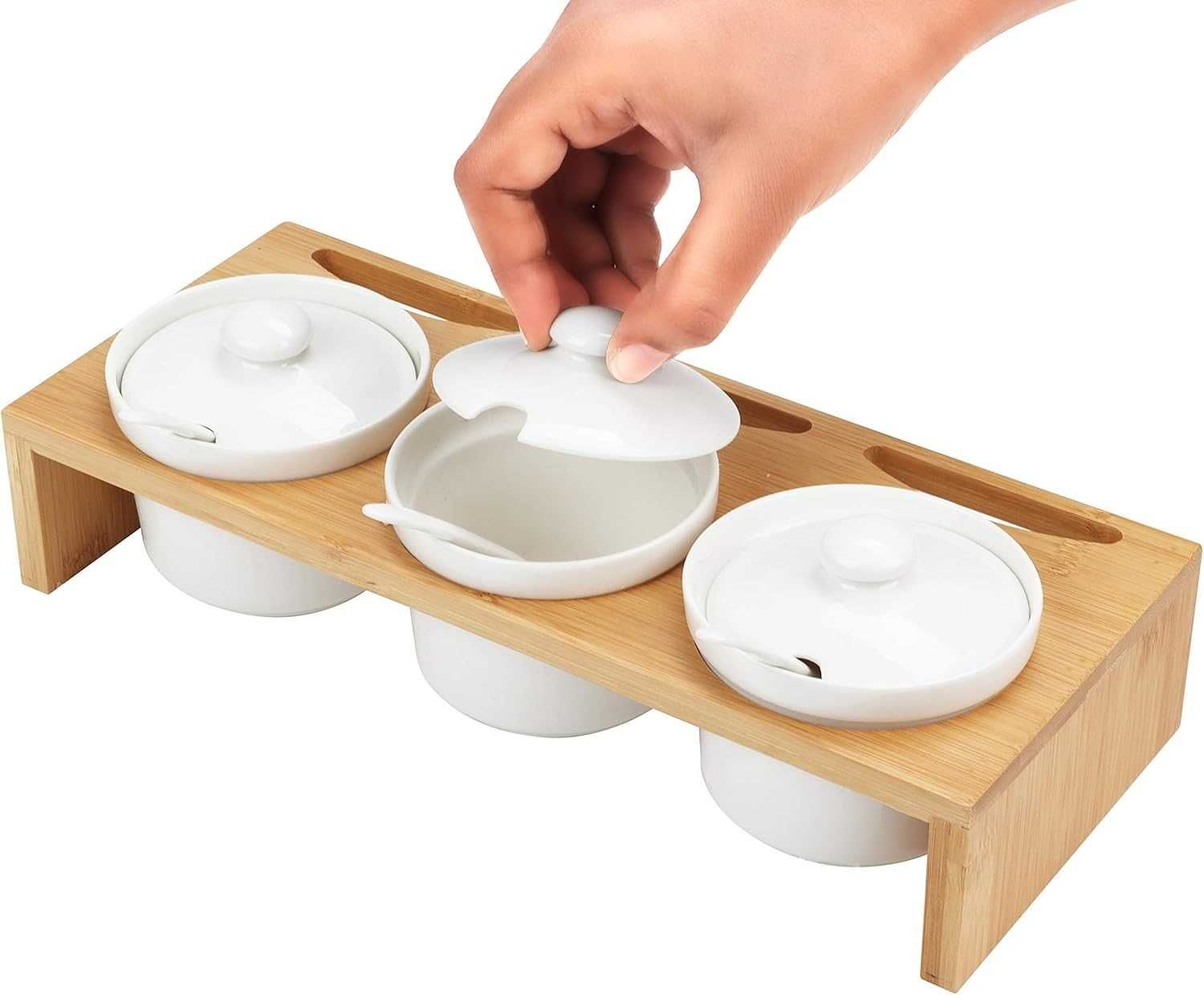 Nowa porcelanowa miseczka / zestaw miseczek do sosów / miska !3615!
