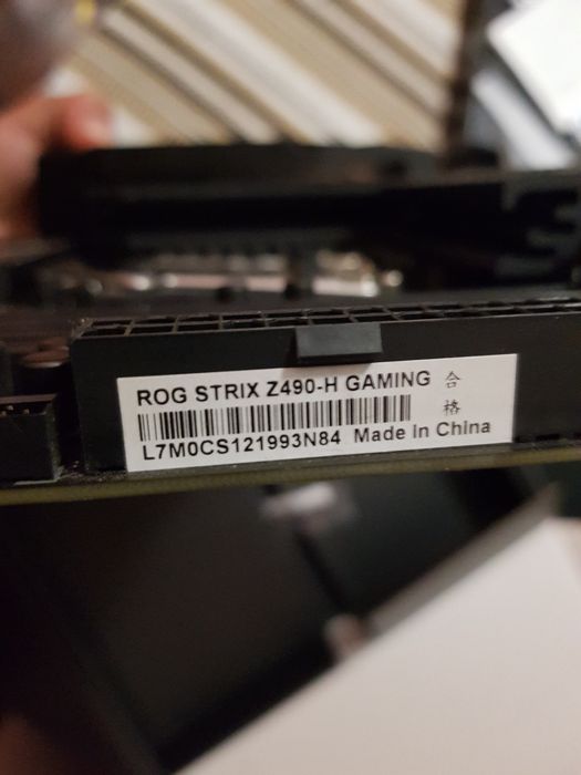Asus rog z490h gaming