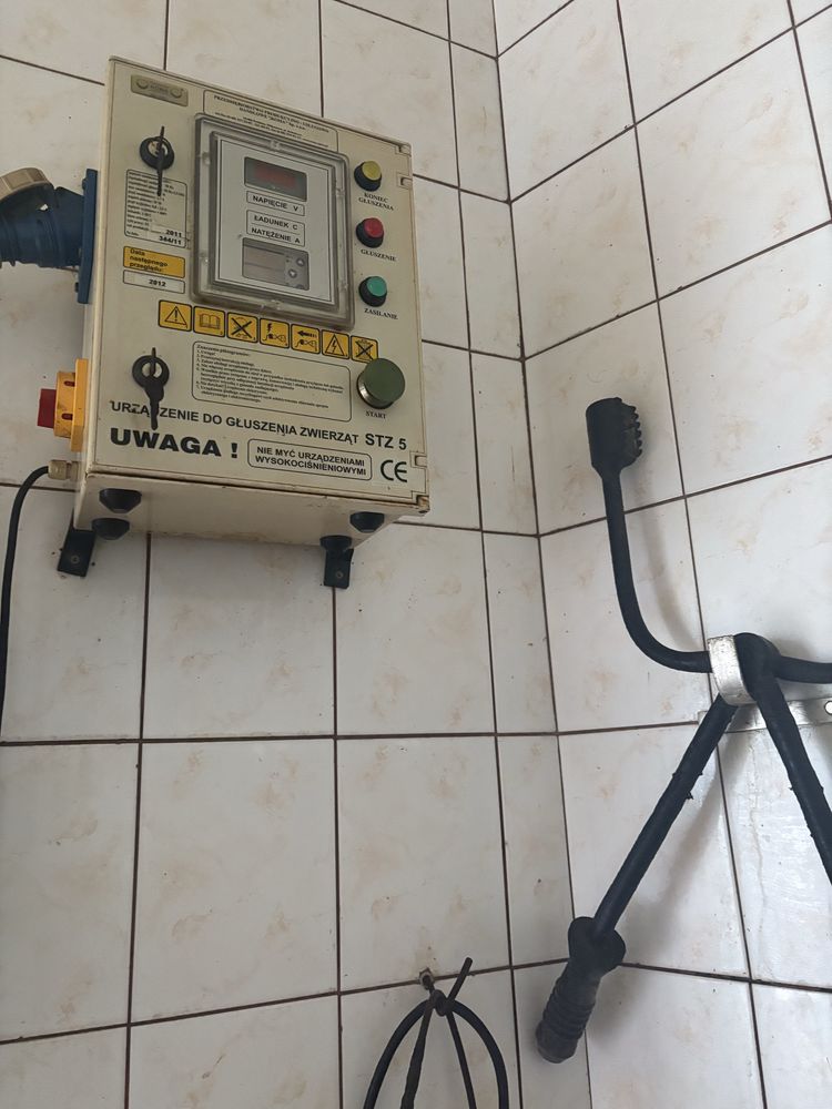 Szczeciniarka dwu walkowa wyposazenie ubojni