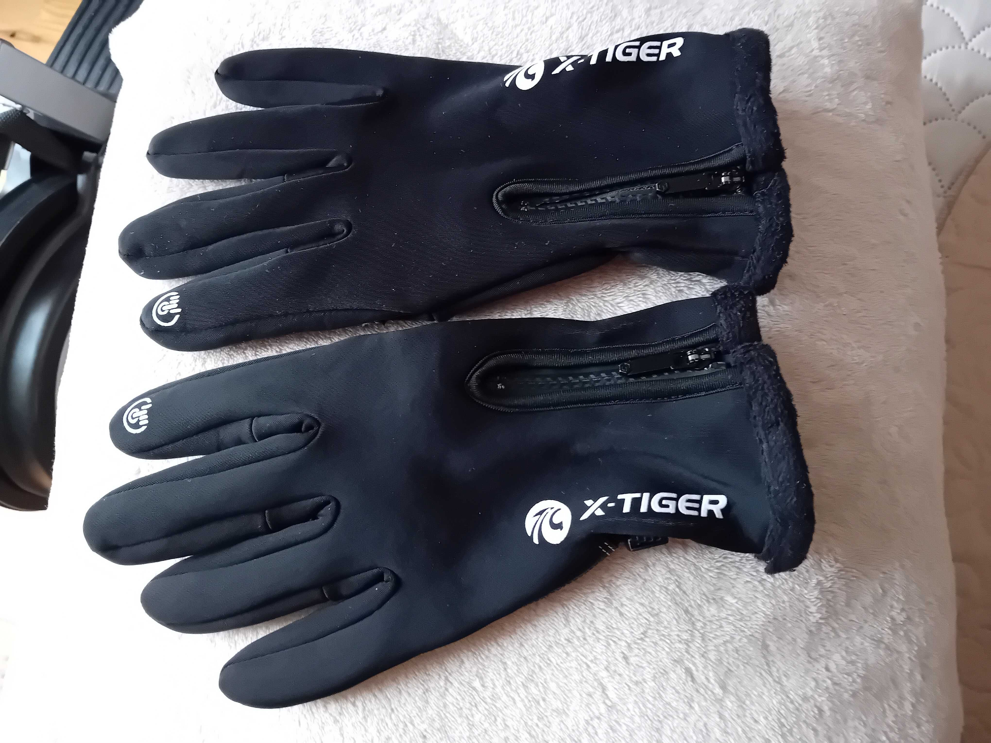 X-TIGER, rękawiczki zimowe kolarskie r.m