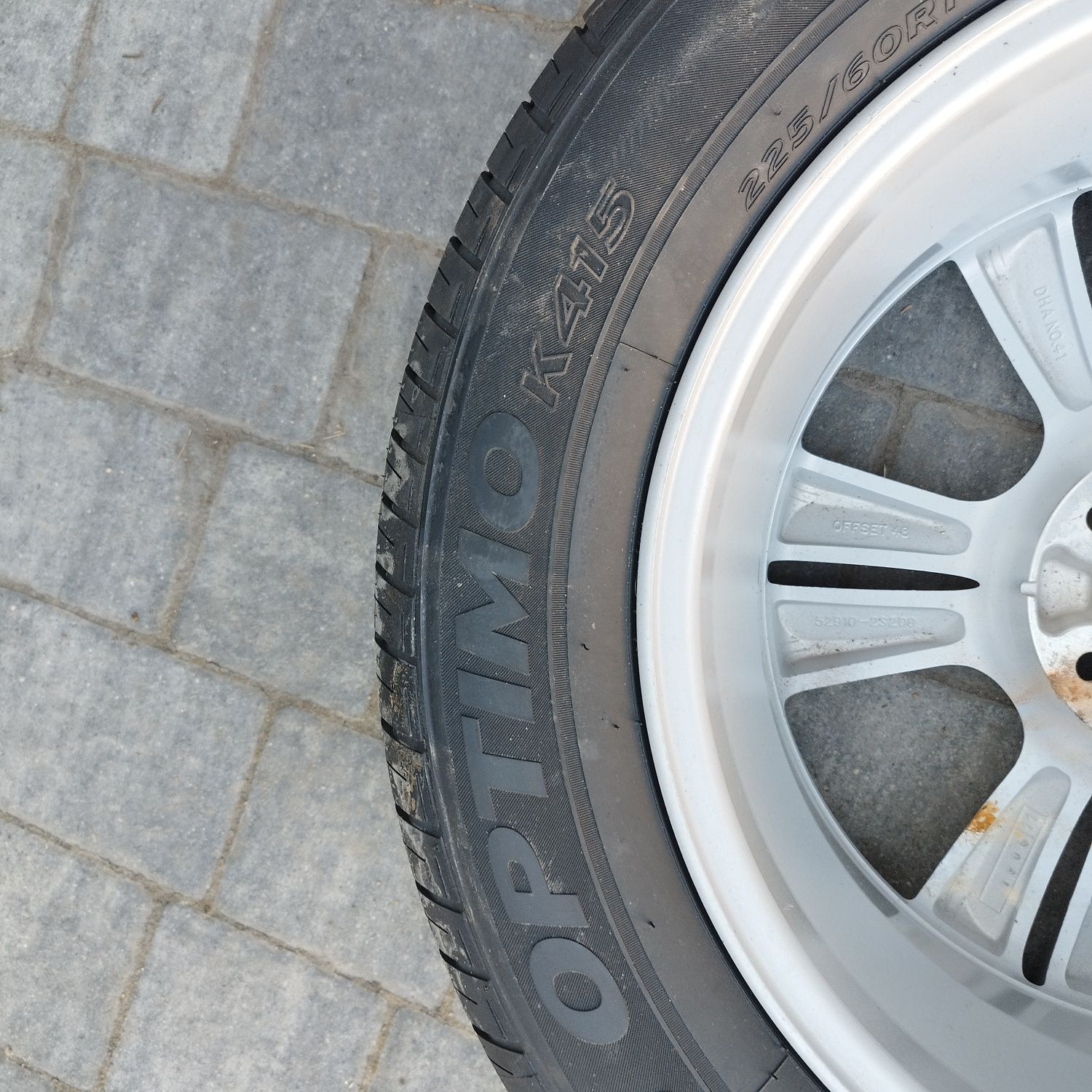 Koło zapas Hyundai ix35 225/60r17 hankook nowe koło i opona