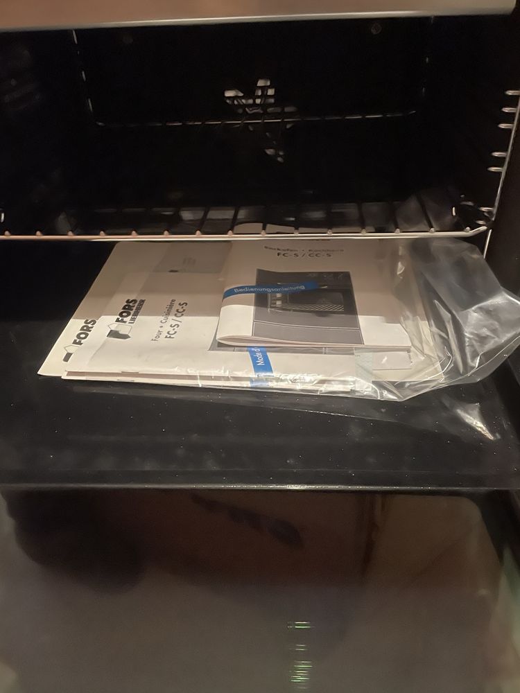 Forno eletrico de encastre novo