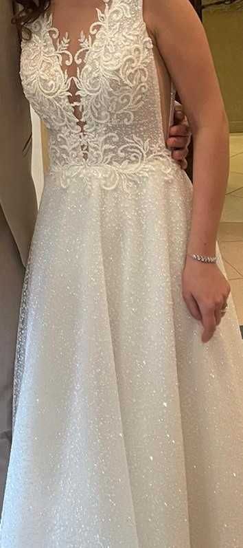 Suknia ślubna w stylu Glamour