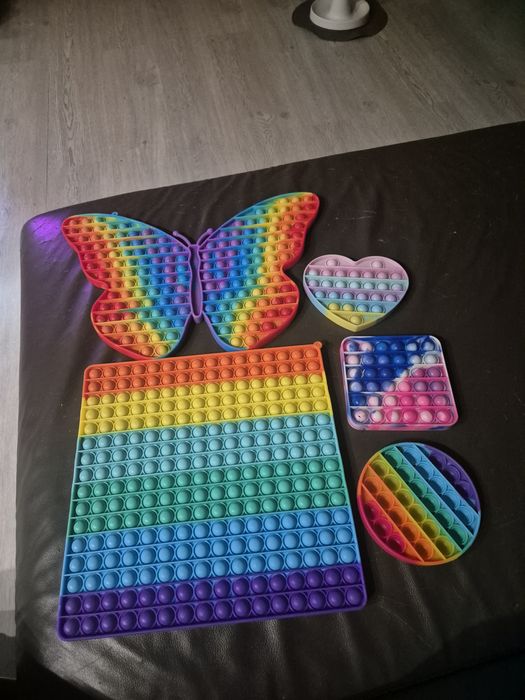 Zabawki pop it  5 sztuk