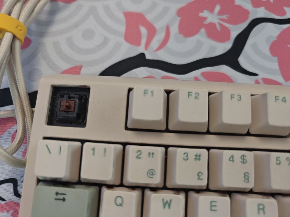 Teclado Ducky One 3 Matcha TKL Hot-swappable MX-Red PBT - Mecânico PT