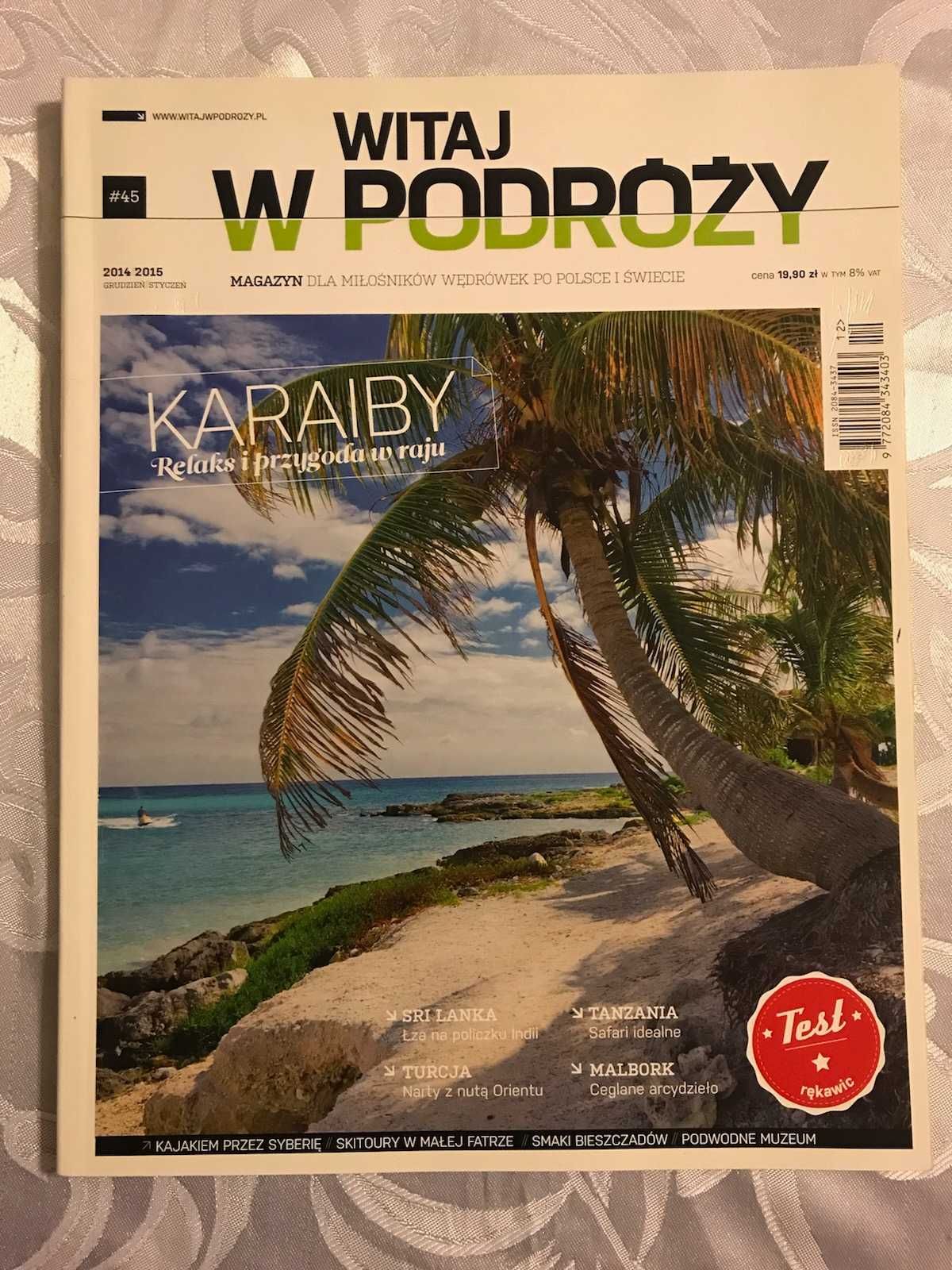 Czasopismo - Witaj w podróży - 4 sztuki