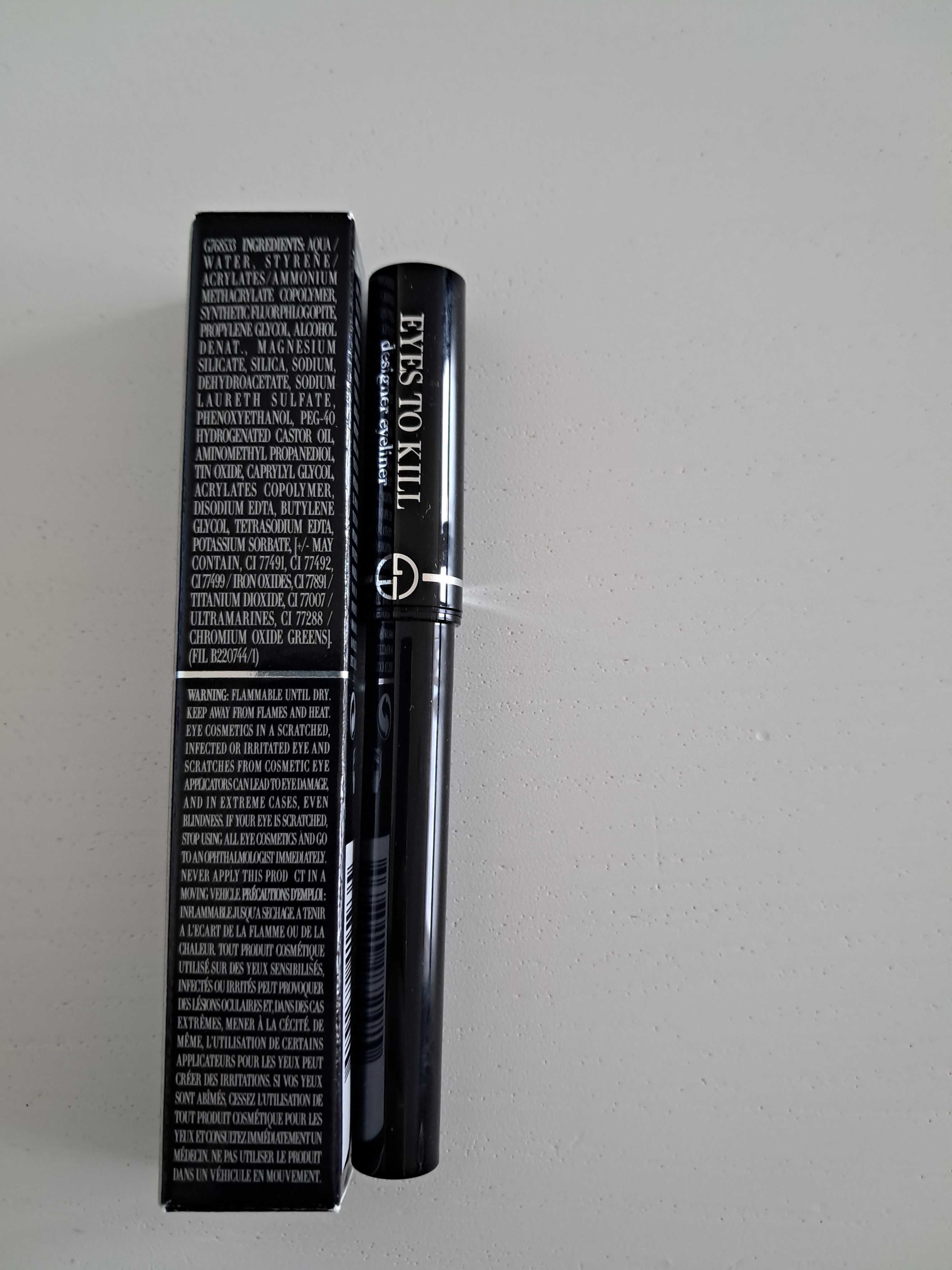 Giorgio Armani eyes to kill designer eyeliner