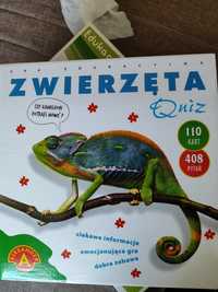 Gra edukacyjna zwierzęta quiz 7+