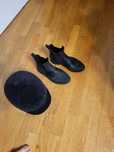 Toczek i buty do jazdy konnej