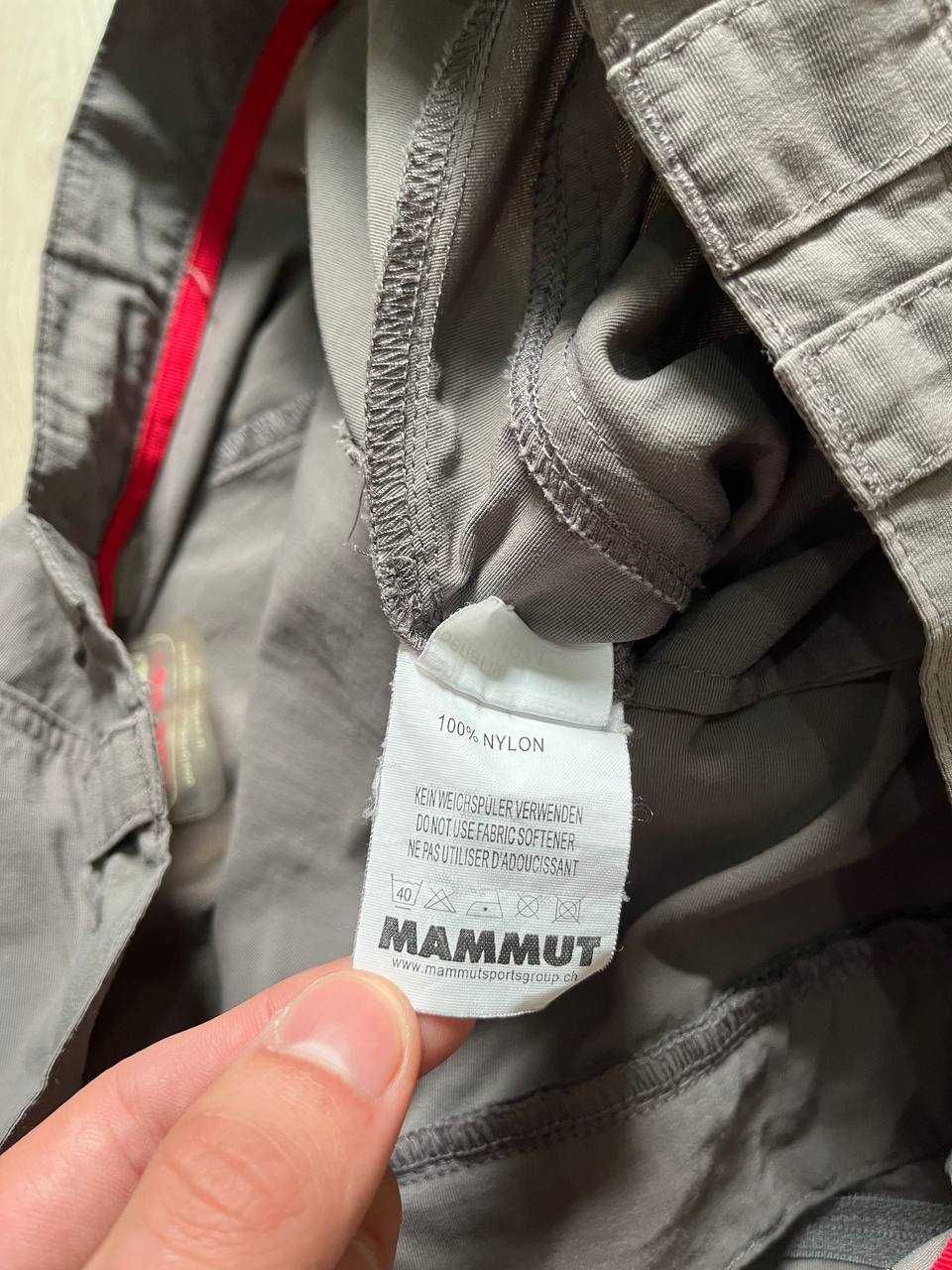 Трекинговые штаны трансформеры Mammut