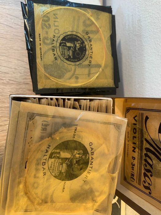 struny do skrzypiec, mandoliny, nowe oryginalne