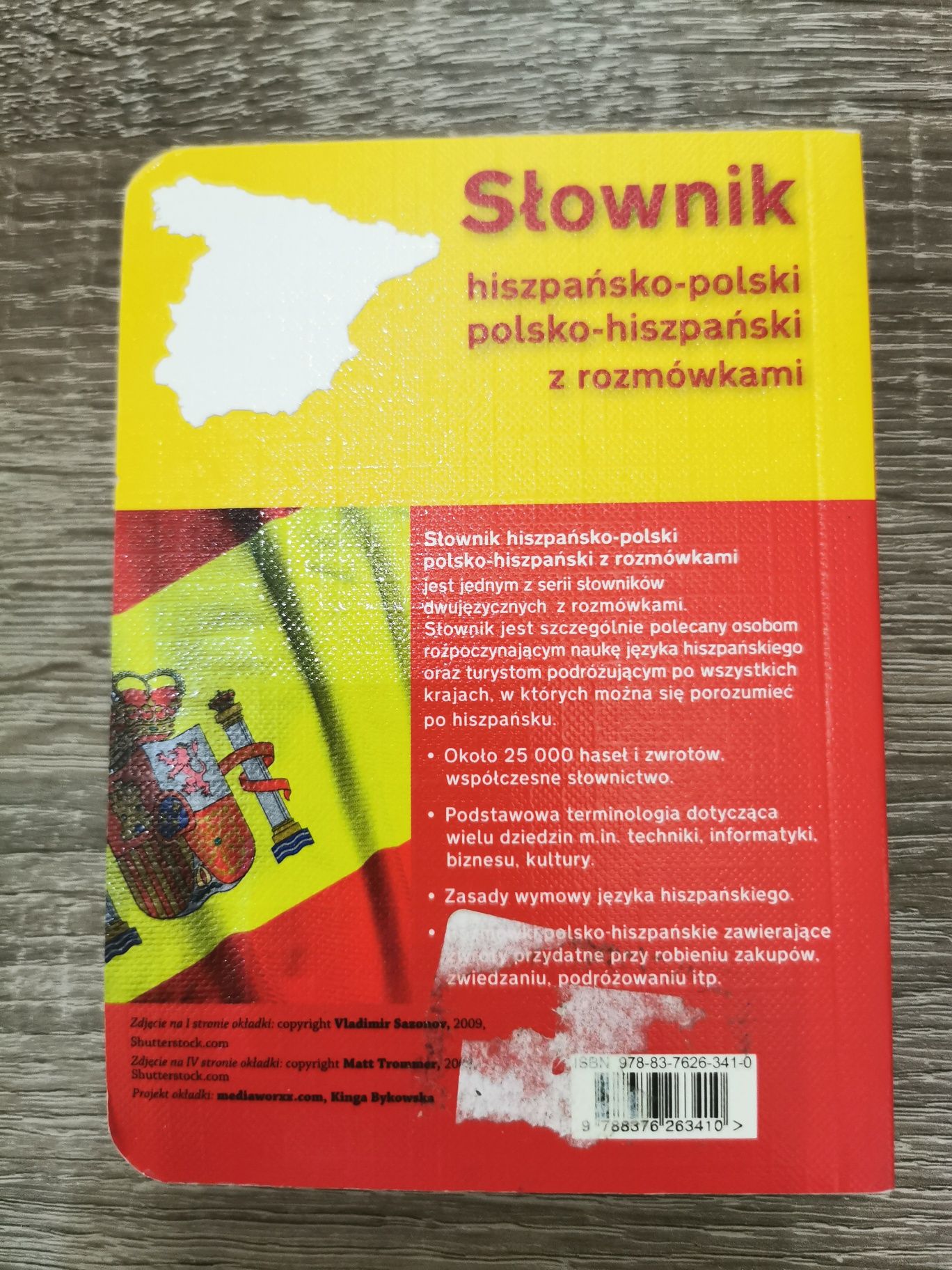 Słownik z rozmówkami język hiszpańsko-polski polsko hiszpański