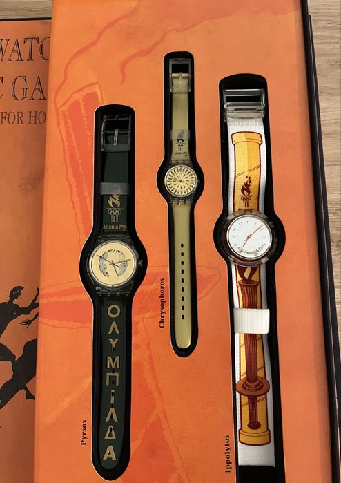 The Swatch Centennial Olympic Games Collection